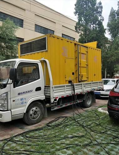 贵州发电车出租-柴油发电机组排烟系统设计要求及其考虑因素